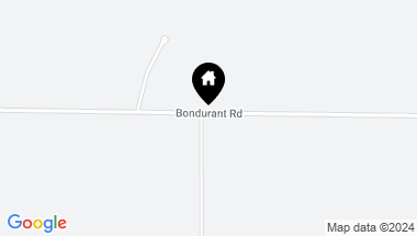 Map of Bondurant, Colorado City CO, 81019