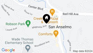 Map of 31 Magnolia Avenue, San Anselmo CA, 94960
