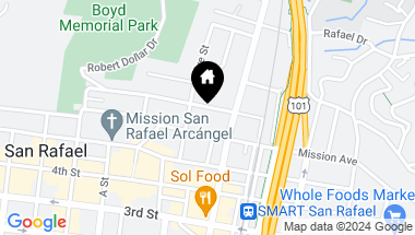 Map of 820 Mission Ave #13, San Rafael CA, 94901