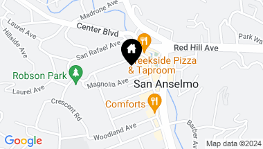 Map of 30 Magnolia Ave, San Anselmo CA, 94960