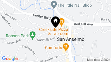 Map of 27 Tamalpais Ave, San Anselmo CA, 94960