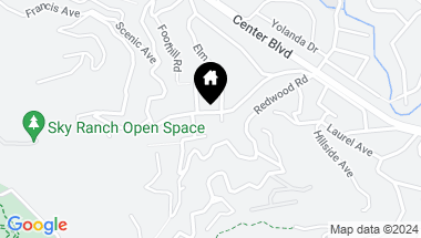 Map of 73 Scenic Ave, San Anselmo CA, 94960