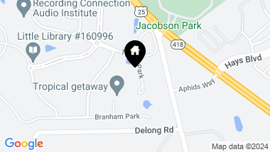Map of 3952 Tatton Park, Lexington KY, 40515