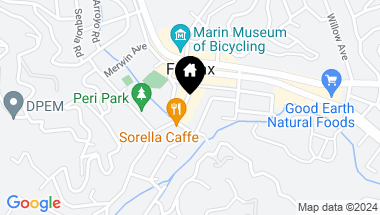 Map of 69 Bolinas Road, Fairfax CA, 94930