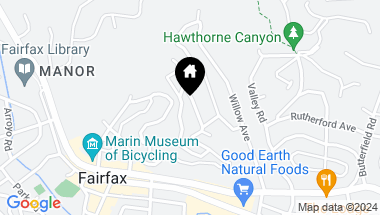 Map of 21 Chester Ave, Fairfax CA, 94930