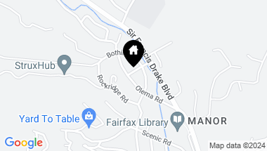 Map of 11 Marin Rd, Fairfax CA, 94930