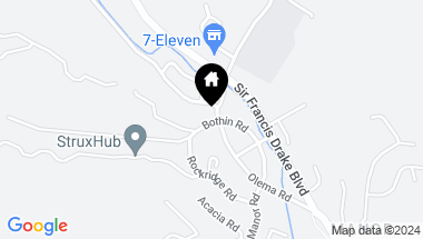 Map of 42 Bothin Road, Fairfax CA, 94930