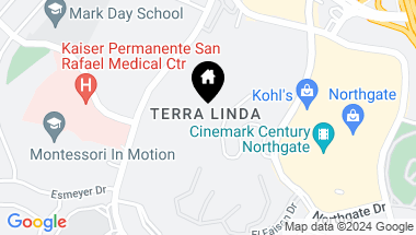 Map of 100 Thorndale Drive # 420, San Rafael CA, 94903