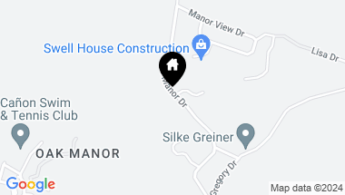 Map of 505 Oak Manor Drive, Fairfax CA, 94930