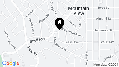 Map of 2307 Leslie Ave, Martinez CA, 94553