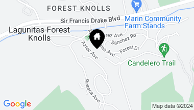 Map of 31 Aztec Ave, Forest Knolls CA, 94933