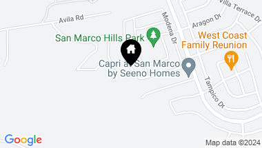 Map of 2788 Rio Seco Dr, Pittsburg CA, 94565