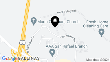 Map of 400 Deer Valley Rd #4P, San Rafael CA, 94903