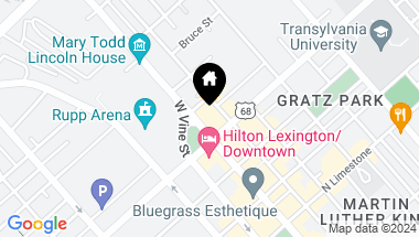 Map of 401 West Main Street, Lexington KY, 40507