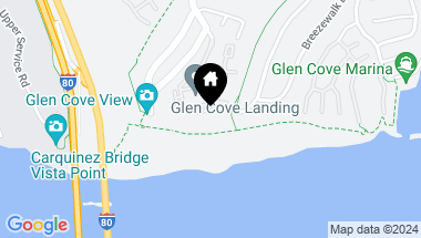 Map of 1201 Glen Cove Pkwy #510, Vallejo CA, 94591