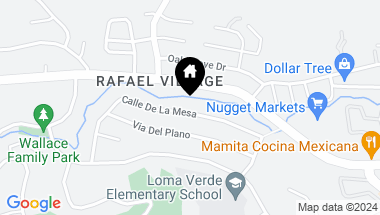 Map of 448 Calle De La Mesa, Novato CA, 94949