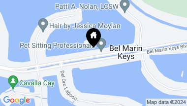 Map of 1047 Bel Marin Keys Boulevard, Novato CA, 94494