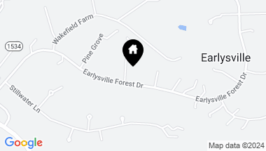Map of 900 FOREST DR, EARLYSVILLE VA, 22936