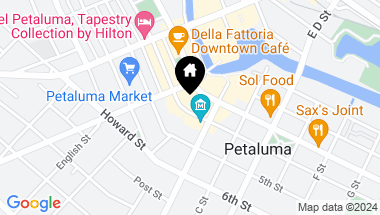 Map of 3 4th St, Petaluma CA, 94952