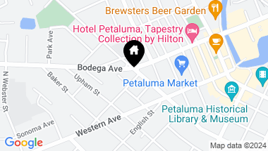 Map of 201 Howard Street, Petaluma CA, 94952