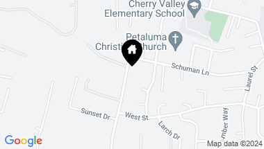 Map of 708 Paula Ln, Petaluma CA, 94952