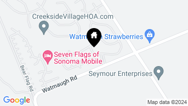 Map of 164 Seven Flags Cir, Sonoma CA, 95476