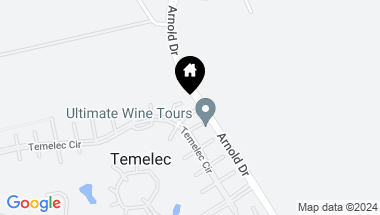 Map of 75 Temelec Cir, Sonoma CA, 95476