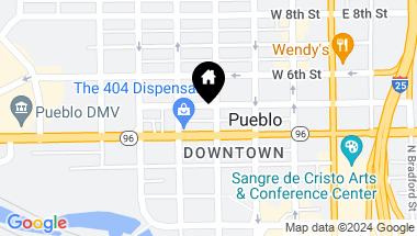 Map of 415 N Grand Ave, Pueblo CO, 81003