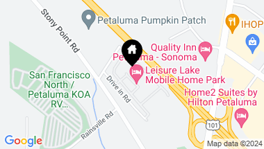 Map of 300 Stony Point Rd #110, Petaluma CA, 94952