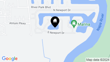 Map of 66 S Newport Dr, Napa CA, 94559