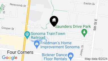 Map of 241 Fine Ave, Sonoma CA, 95476
