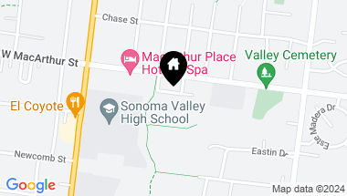 Map of 235 Macarthur Ln, Sonoma CA, 95476