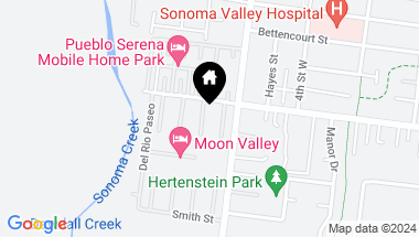 Map of 127 Buena Vista Dr, Sonoma CA, 95476
