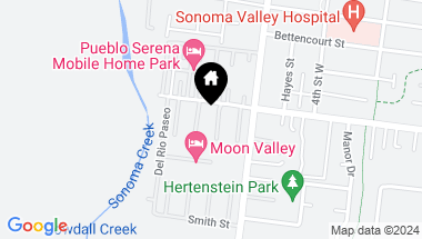 Map of 144 Buena Vista Dr, Sonoma CA, 95476