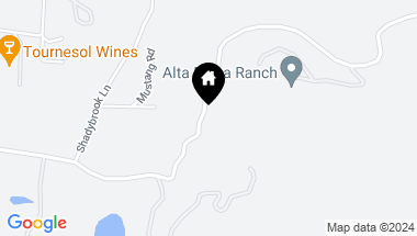 Map of 6111 Wild Horse Valley Rd, Napa CA, 94558