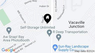 Map of 5062 Rowe Drive, Fairfield CA, 94533