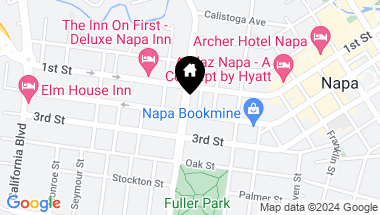 Map of 1790 2nd St, Napa CA, 94559