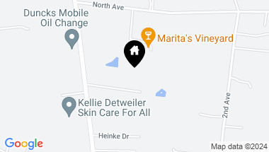 Map of 1090 1st Ave, Napa CA, 94558