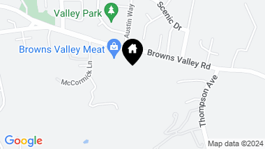 Map of 3231 Browns Valley Road, Napa CA, 94558