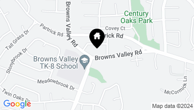 Map of 3420 Browns Valley Rd, Napa CA, 94558