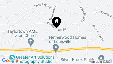 Map of 5523 Rock Valley Way, Louisville KY, 40241