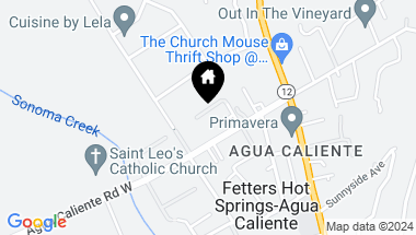 Map of 131 W Agua Caliente Dr, Sonoma CA, 95476