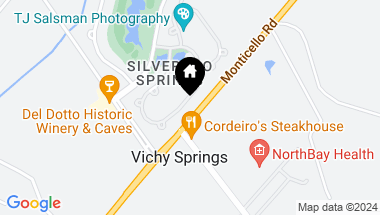 Map of 210 Silverado Springs Dr, Napa CA, 94558