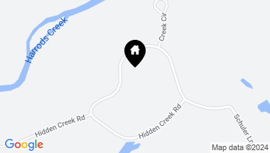 Map of 11704 Hidden Creek Rd, Prospect KY, 40059