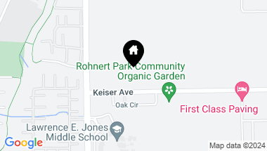 Map of 1333 Keiser Ave, Santa Rosa CA, 95404