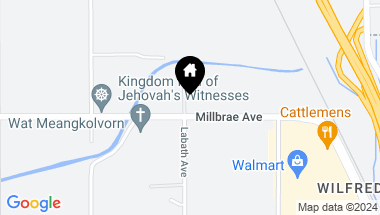 Map of 195 Millbrae Ave, Santa Rosa CA, 95407