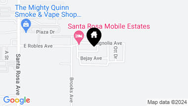 Map of 448 McCoy Ave, Santa Rosa CA, 95407