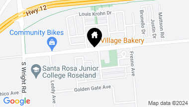 Map of 1001 Doubles Drive, Santa Rosa CA, 95407