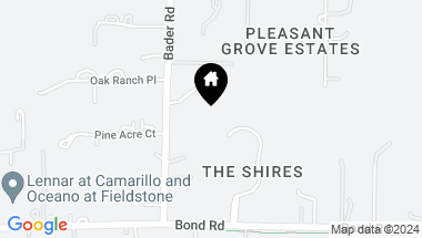 Map of 9111 Shire Oaks Lane, Elk Grove CA, 95624