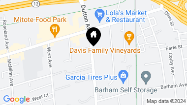 Map of 920-922 Dutton Ave, Santa Rosa CA, 95407